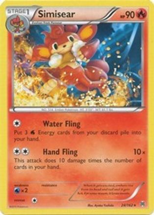 Simisear 024 XY BREAKthrough - Rare
