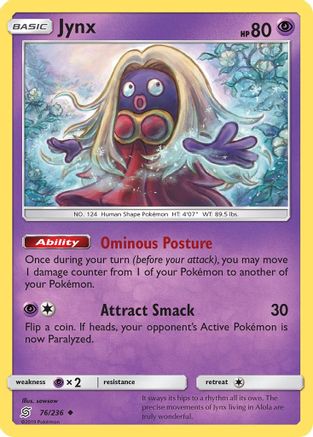 Jynx 076 SM Unified Minds - Uncommon