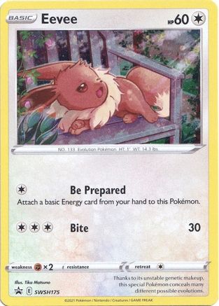 Eevee SWSH175 - Holofoil SWSH Sword & Shield Promo Cards - Promo