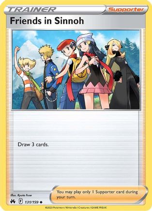 Friends in Sinnoh 131 SWSH Crown Zenith - Uncommon