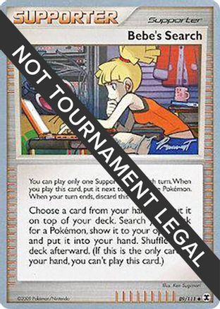 Bebe's Search - 2010 (Michael Pramawat) 089 World Championship Decks - Uncommon