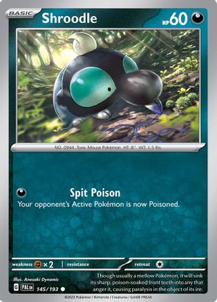 Shroodle 145/193 SV02 Paldea Evolved - Common