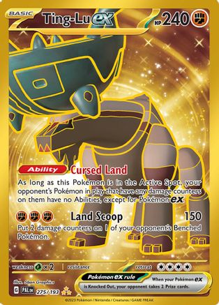 Ting 275/193 - Holofoil SV02 Paldea Evolved - Hyper Rare