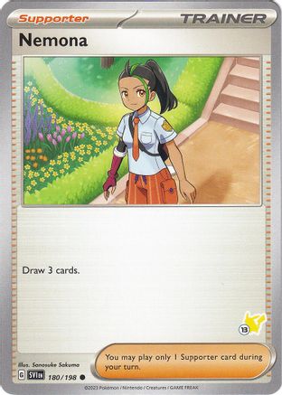 Nemona - Pikachu 13 Battle Academy 2024 - Common
