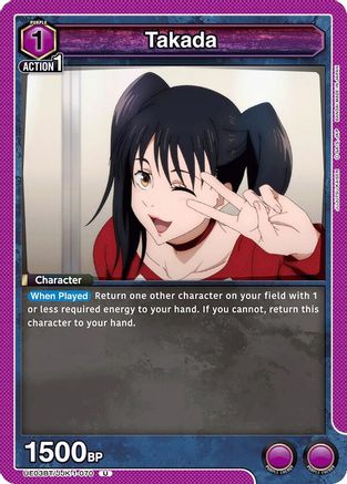 Takada (UE03BT/JJK-1-070) - UE03BT Jujutsu Kaisen