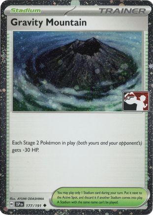 Gravity Mountain 177 - Holofoil Prize Pack Series Cards - Uncommon