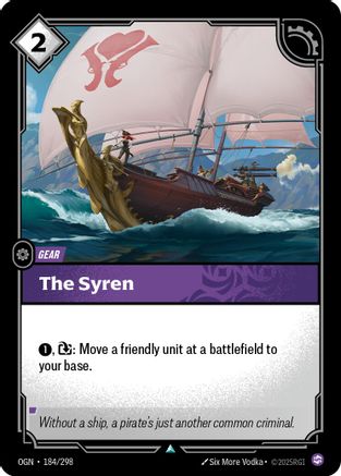The Syren (184/298) - Origins