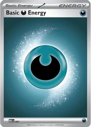 Basic Darkness Energy 007 MEE Mega Evolution Energies - Common