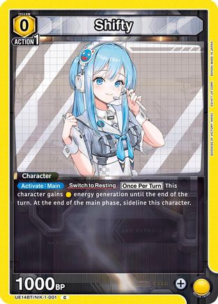 Shifty (UE14BT/NIK-1-001) - UE14BT GODDESS OF VICTORY NIKKE