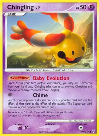 Chingling 098 - Reverse Holofoil Supreme Victors - Common