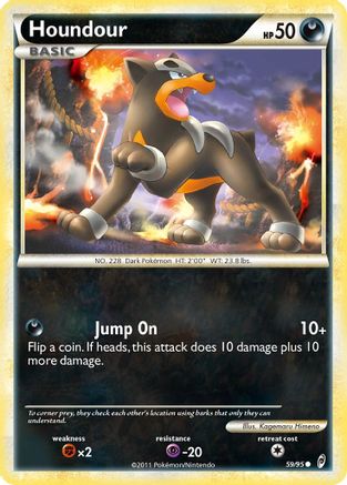 Houndour 059 Call of Legends - Common