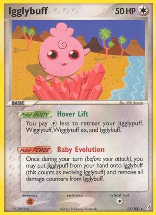 Igglybuff/100 Crystal Guardians - Rare