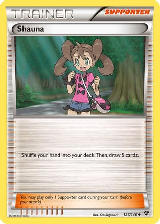 Shauna - Reverse Holofoil XY Base Set - Uncommon