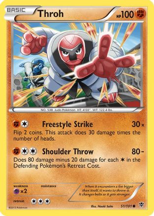 Throh - Reverse Holofoil Plasma Blast - Common