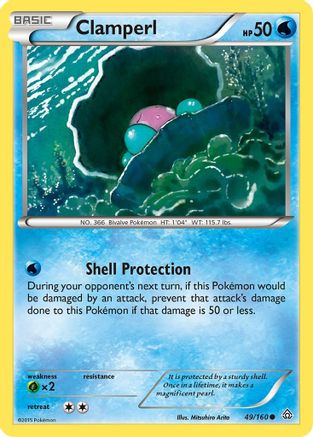 Clamperl 049 XY Primal Clash - Common