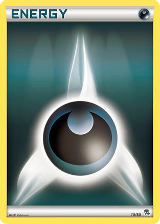 Darkness Energy (#10) BW Trainer Kit Excadrill & Zoroark - Common
