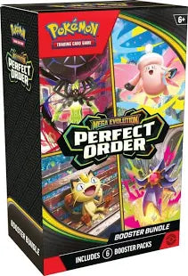 Pokemon TCG: Mega Evolution 03 Perfect Order- Booster Bundle - IN STORE ONLY