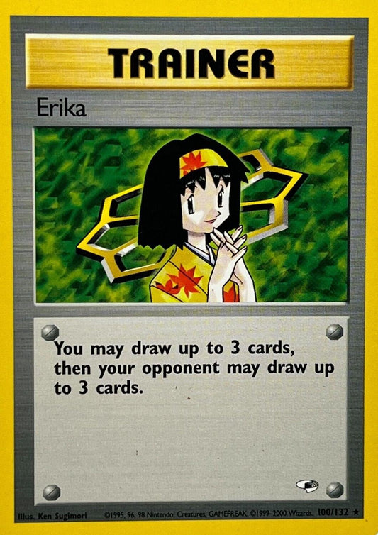Erika (100) (100) 100  - Unlimited Gym Heroes - Rare