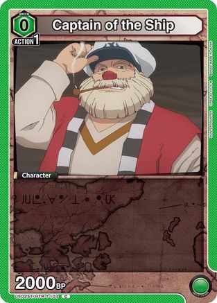 Captain of the Ship (UE02ST/HTR-1-103) - UE02ST HUNTER X HUNTER Starter Deck