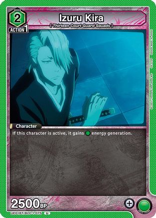 Izuru Kira (UE01BT/BLC-1-075) - UE01BT BLEACH ThousandYear Blood War