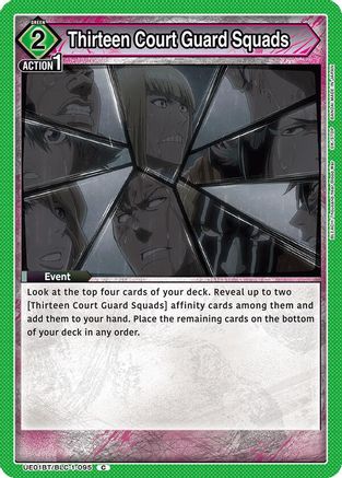 Thirteen Court Guard Squads (UE01BT/BLC-1-095) - UE01BT BLEACH ThousandYear Blood War