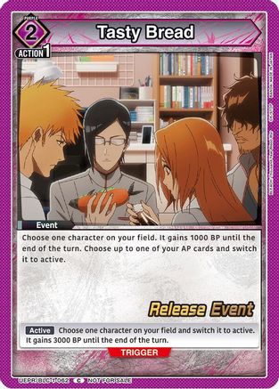 Tasty Bread (UEPR/BLC-1-062) - UE01BT BLEACH ThousandYear Blood War Release Event Cards