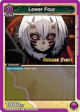 Lower Four (UEPR/KMY-1-047) - UE05BT Demon Slayer Kimetsu no Yaiba Release Event Cards