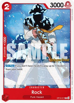 Rock (OP10-017) - Royal Blood Release Event Cards