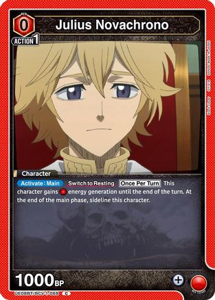 Julius Novachrono (068) (UE08BT/BCV-1-068) - UE08BT Black Clover
