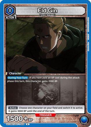 Eld Gin (UE10BT/AOT-1-004) - UE10BT Attack on Titan