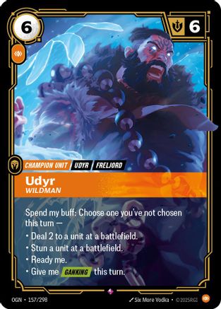 Udyr - Wildman (157/298) - Origins