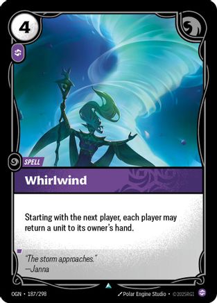 Whirlwind (187/298) - Origins
