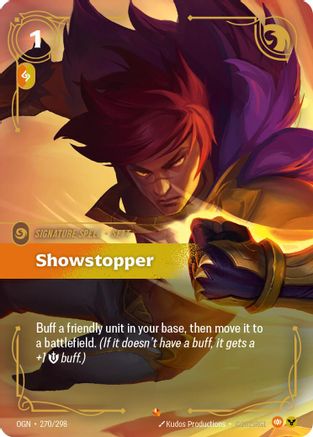 Showstopper (270/298) - Origins