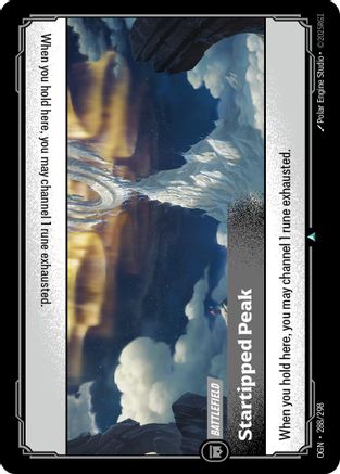 Startipped Peak (288/298) - Origins