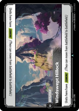 Windswept Hillock (297/298) - Origins