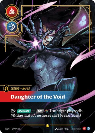 Kai'Sa - Daughter of the Void (Showcase) (299/298) - Origins