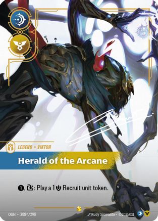 Viktor - Herald of the Arcane (Signature) (308*/298) - Origins