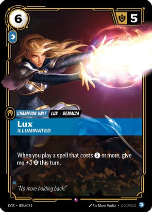 Lux - Illuminated (006/024) - Origins Proving Grounds