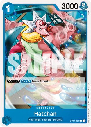 Hatchan (OP14-051) - The Azure Sea's Seven