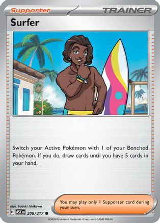 Surfer 200/217  ME Ascended Heroes - Common