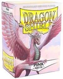 Dragon Shield Sleeves: Standard- Matte Pink (100 ct.)