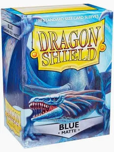 Dragon Shield Sleeves: Standard- Matte Blue (100 ct.)