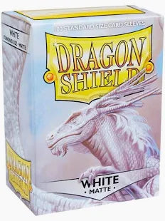Dragon Shield Sleeves: Standard- Matte White (100 ct.)